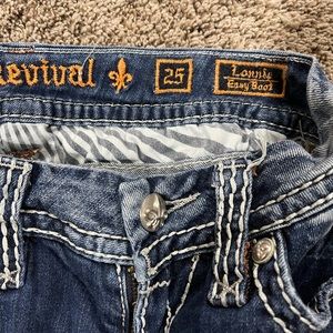 Rock Revival Lonnie Easy Bootcut Size 25
